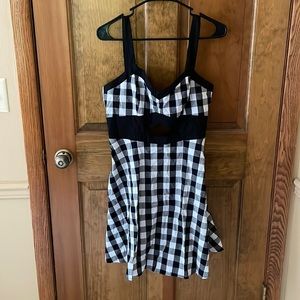 Checkered dress